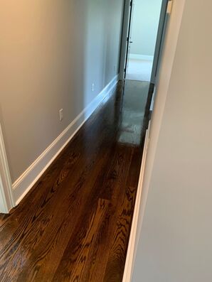 Before and after floor care in Monroe, NC (2)
