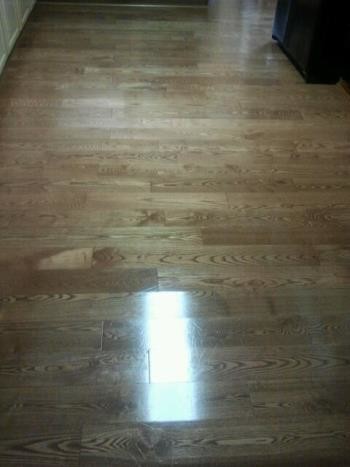 After Hardwood Floor Cleaning