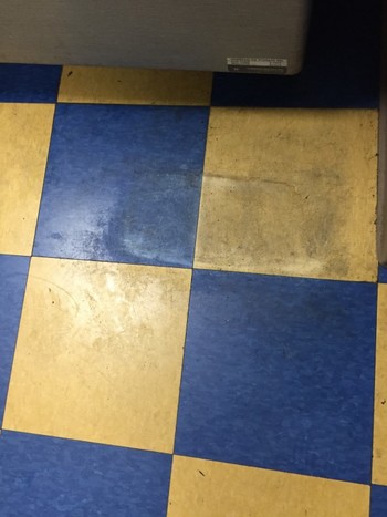 Before and After Floor Care at Extreme Ice Center in Indian Land, NC