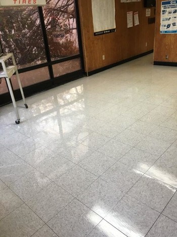 Shiny floor