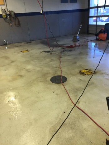  Post construction cleanup before & after Kia motors in Charlotte, NC