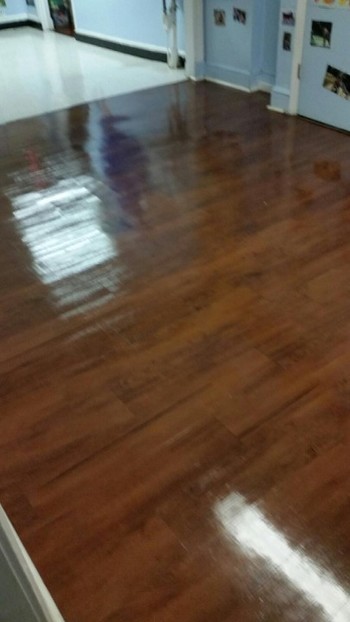 After Floor Cleaning at Kidz Are Fun Development Center in Charlotte, NC