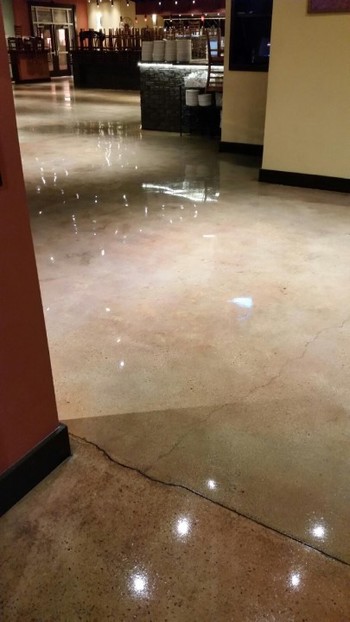 After Floor Cleaning at Tony Sacco's Pizza in Concord, NC