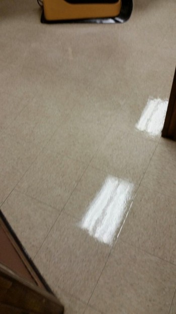 After Floor Cleaning at Dr. Clark Dentist Office in Matthews, NC