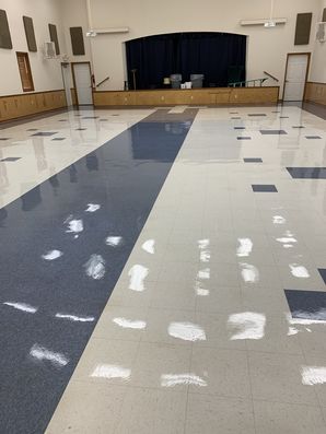 Before and After Floor Care Berra Baptist Church in Gastonia, NC (3)