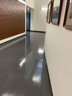 Before and After Floor Care NC Air National Guard in Charlotte, NC (2)