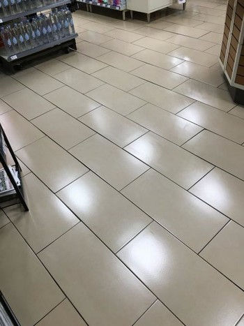Before & After Floor Care at 7-11 Convenient Store in Charlotte, NC