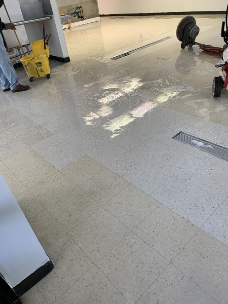 Before and after floor care Sinai Premium Mozzarella in Charlotte, NC (5)