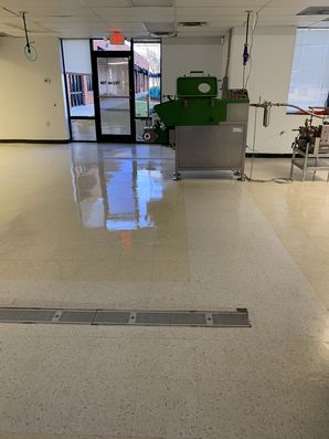 Before and after floor care Sinai Premium Mozzarella in Charlotte, NC (3)
