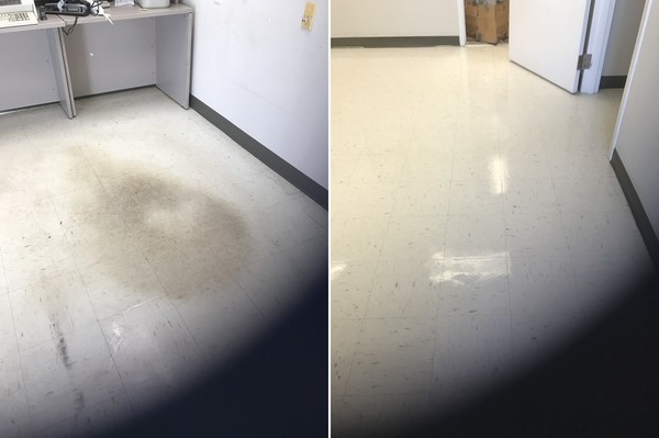 Before & After Floor Care at Keister Pressure Wash in Charlotte, NC (1)