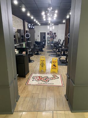 Post-construction Clean Up No Grease Barber Shop Northlake Mall in Charlotte, NC (1)