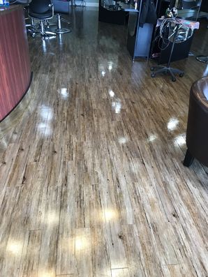 Before & After Floor Cleaning in Charlotte NC at a Pur Salon River Gate Plaza (2)