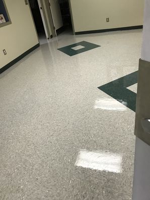 Before & After Floor Cleaning at Huntersville Animal Clinic in Huntersville, NC (2)