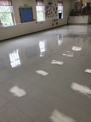 Before & After Floor Care Providence United Methodist Church in Charlotte NC (2)