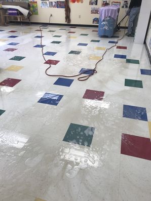 Before & After Floor Care in Waxhaw, NC at the Waxhaw Child Development Center (1)