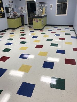 Before & After Floor Care in Waxhaw, NC at the Waxhaw Child Development Center (2)