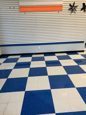 Before and After Floor Cleaning Carolina Racing Supply in Mooresville, NC (1)