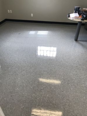 Before and after Floor Cleaning Concrete Steel Placement in Charlotte, NC (2)