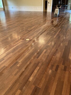 Before and after floor cleaning Magnolia Room in Rockhill, Sc (1)