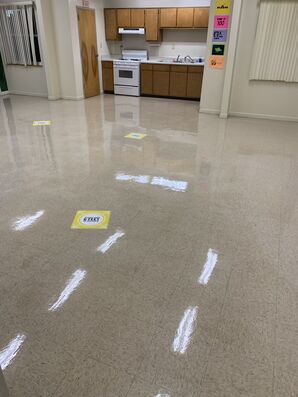 Before and after floor cleaning Statesville Housing Authority in Mount Holly, NC (4)