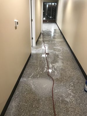 Before and after floor care Edward Jones Financial in Gastonia, NC (1)