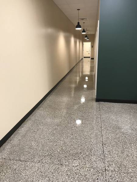 Before and after floor care Edward Jones Financial in Gastonia, NC (3)