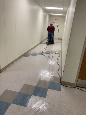 Before and After Floor Cleaning Navy Reserve in Charlotte, NC (1)