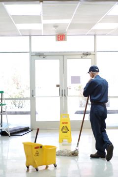 Floor cleaning in Marvin, NC by CKS Cleaning Services, Inc.