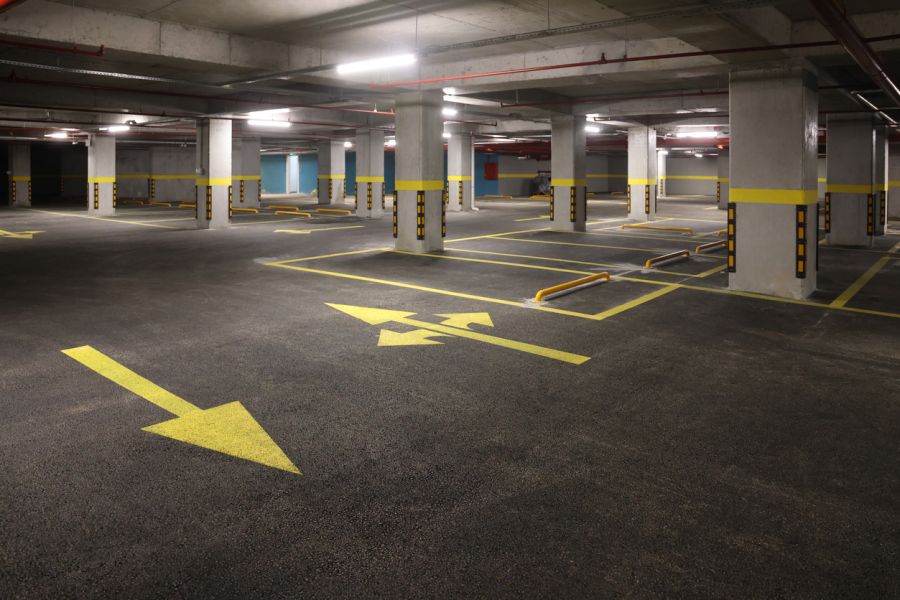 Parking Deck Cleaning by CKS Cleaning Services, Inc.