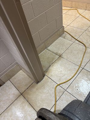 Before & After Commercial Floor Cleaning @ Cokesbury Church in Charlotte, NC (2)