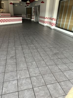 Before & After Commercial Floor Cleaning at Five Guys Restaurant in Shelby, NC (3)