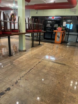 Floor Cleaning Pita Wheel Restaurant in Belmont, NC (2)