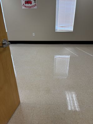 Before & After Commercial Floor Cleaning at UCLA Fire Department in Concord, NC (2)