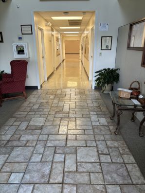 Before & After Commercial Floor Cleaning  @ All Saints Episcopal Church in Gastonia, NC (4)