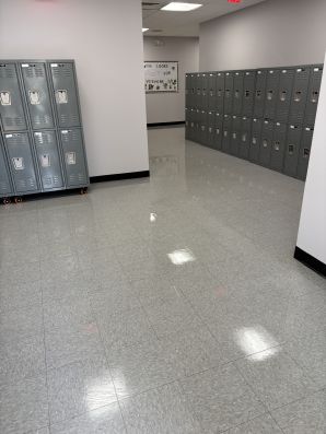 Before & After Commercial Floor Cleaning @ Lake Norman Christina School in Huntersville, NC (2)